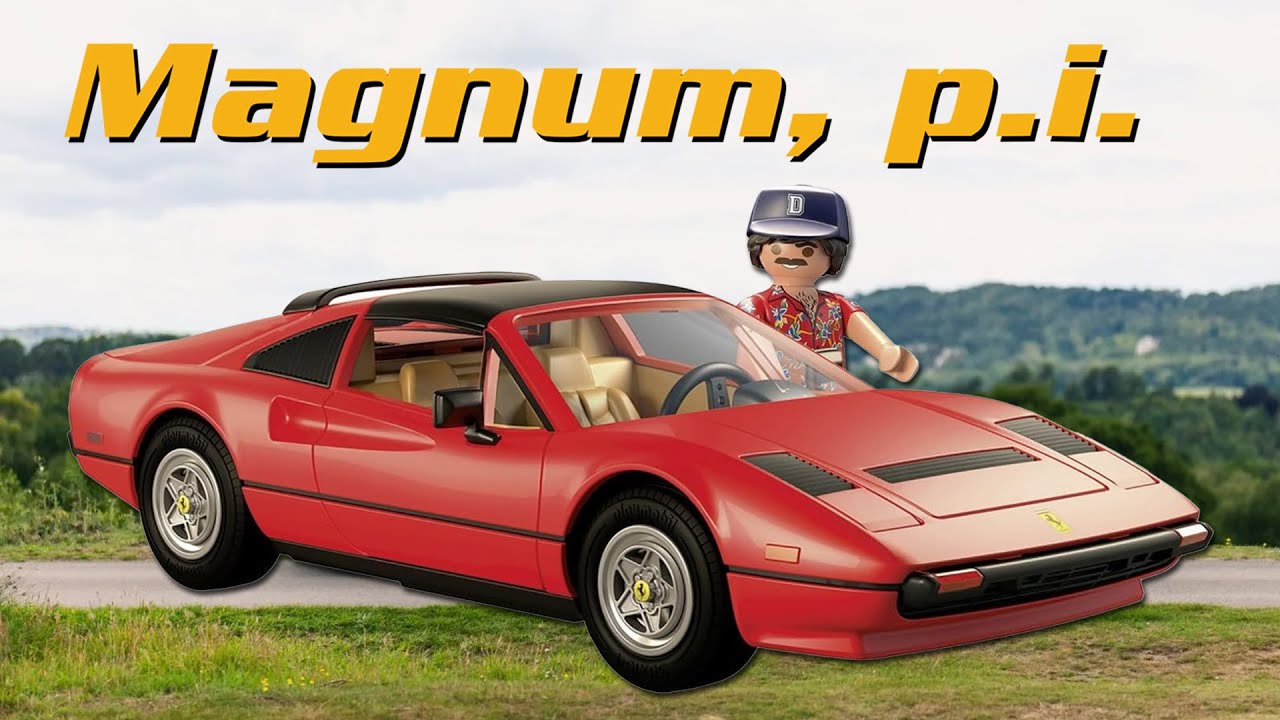 CLASSIC CARS - Magnum Ferrari 308 GTS PLAYMOBIL