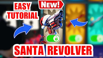 SANTA REVOLVER 1V1 with every gun FORTNITE @hivecr8 hivercr8