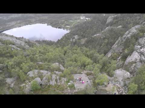 Norway dronie #3, near Preikestolen @kronjaa