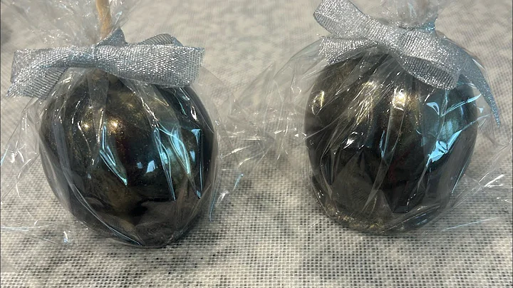 Metallic Black Candy Apple