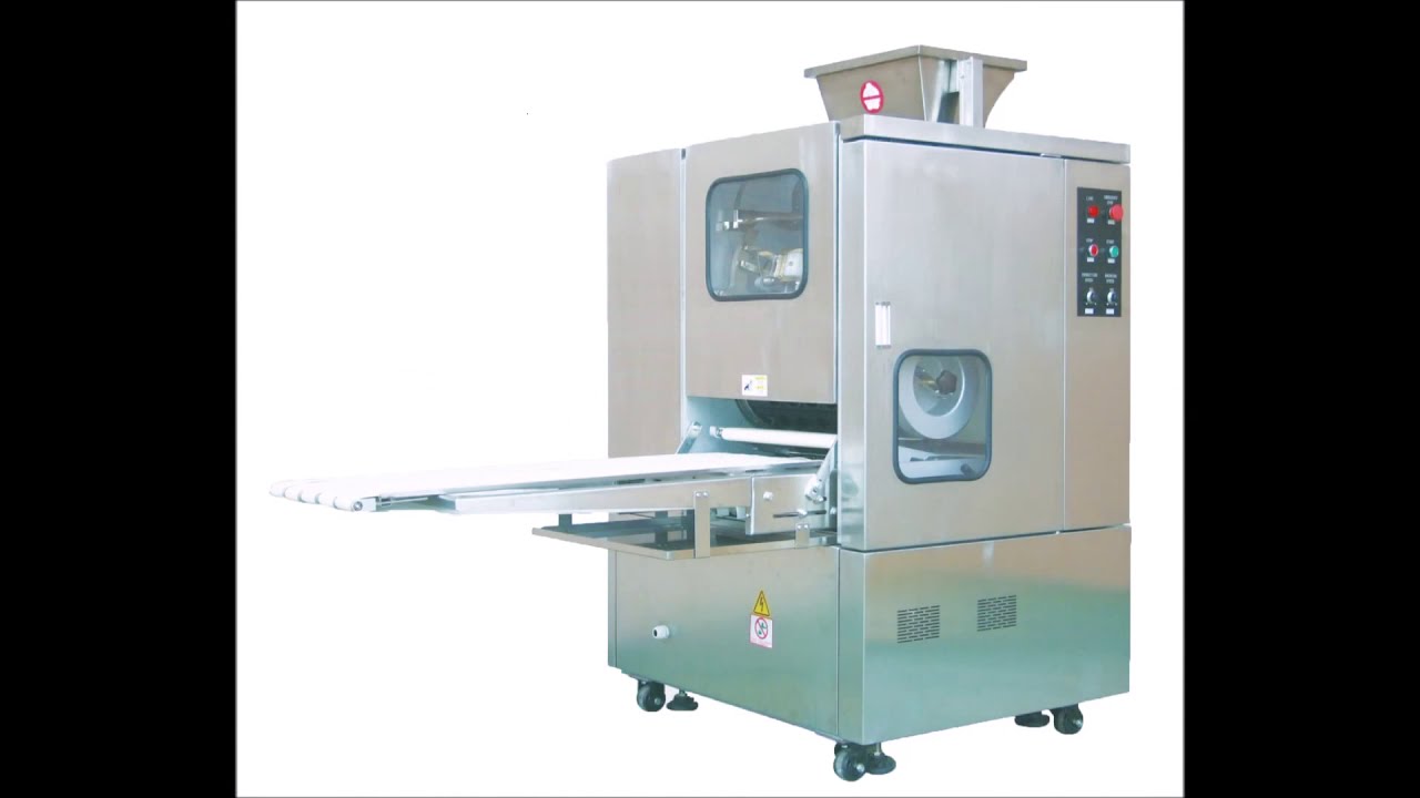 High Capacity Automatic Dough Dividing and Rounding Machine - YouTube