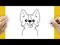 How to Draw a Cute Cat Face Easy Step by Step
