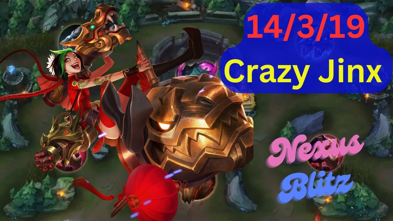 Jinx Carnage in Nexus Blitz! | League of Legends Gameplay