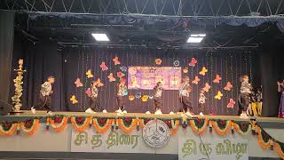 2023 Chithirai Thiruvizha Kids Dance Program In Atlanta Tamil Sangam - Magic Feet Team