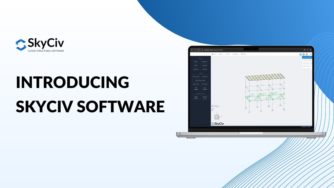SkyCiv Structural Analysis and Design Software | 100% Cloud-based - YouTube