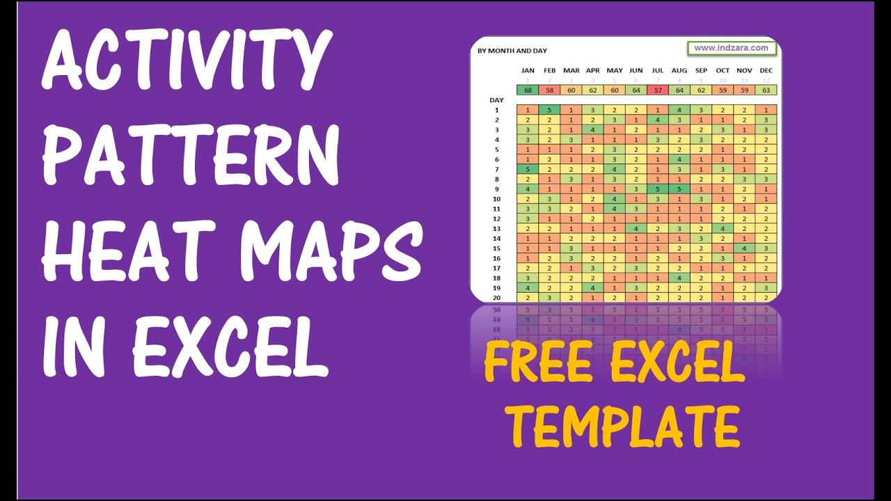 Excel Heat Map Template - Maxresdefault