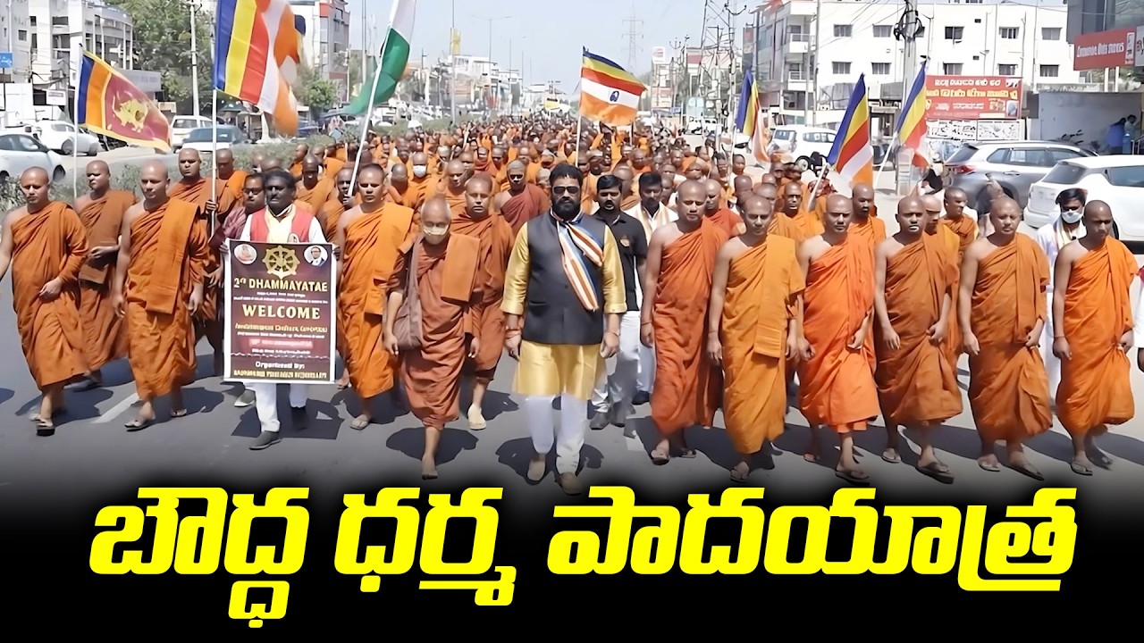 21వరోజు శాంతి పాదయాత్రలో 