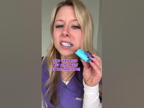 FREEZE DRIED CANDY VS BRACES 🥶🍭 ORTHODONTIST TRIES FOR FIRST TIME 🦷