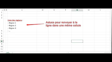 Comment sauter une ligne dans une cellule Excel sur Mac ?