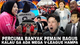 TAMPANYA V-LEAGUE HAMPA! Reaksi Para Pelatih Top & Legenda Voli Korea Lihat Tryout KOVO Gak Ada MEGA