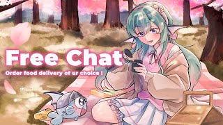 【Free Chat 雑談】 order food delivery of ur choice!