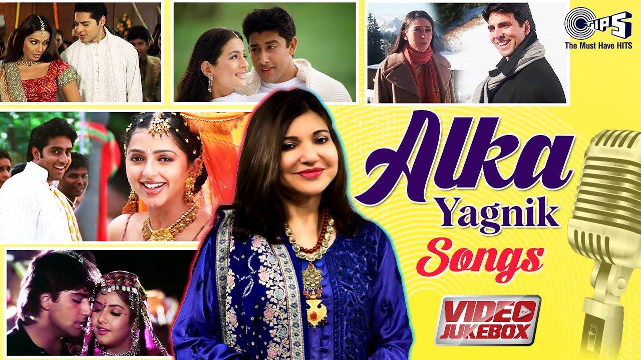 Hits Of Alka Yagnik  Romantic Love Song  Hindi Song Dil Laga Liya Maine  Sarki Chunnaria Re Zara