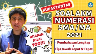 SOAL PREDIKSI ASESMEN NASIONAL NUMERASI AKM 2021 KELAS 10 SMA