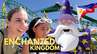 Foreigner goes at Enchanted Kingdom for first time... with filipino family!!