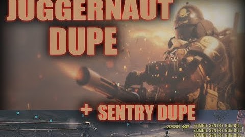 JUGGERNAUT KILLSTREAK DUPE FOR MWIII ZOMBIES MWZ ...AND INSAINE XP GLITCH WITH SENTRY DUPE GLITCH