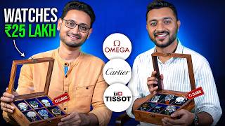 Luxury Watches Worth 25 Lakhs Bangalore Watchlist Club Ep 2