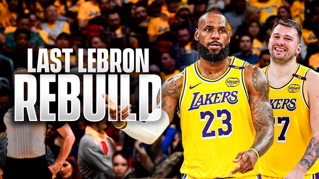 Rebuilding the Lakers Before LeBron Retires... - YouTube