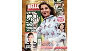 Soft spoken ASMR while reading hello canada magazine screenshot 2