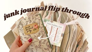 Junk Journal Flip Through | #JunkJournalJuly 2022
