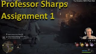 Celebrity Professor Sharps Assignment 1 Hogwarts Legacy Wealth
