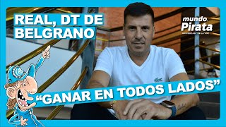 El Belgrano de Real, según el mismo Juan Cruz Real: cómo ve al fútbol argentino