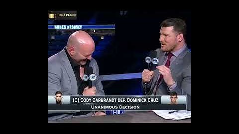 Dana White Can’t Understand Michael Bisping’s Language