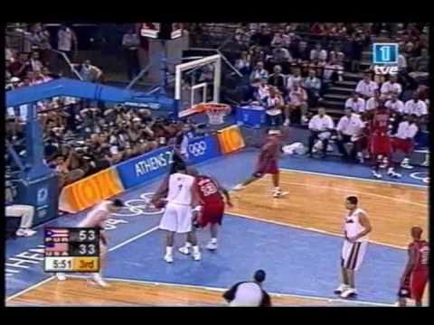 2004 Athens Carlos Arroyo 7 Team Puerto Rico Basketball -  Finland