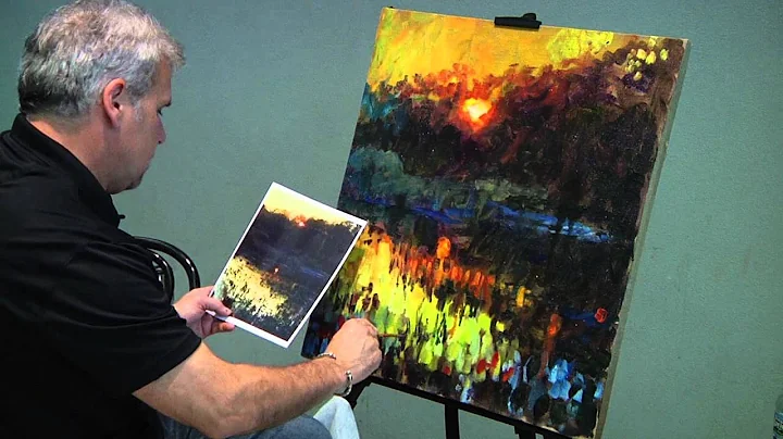 Painter Todd L.W. Doney Painting Demo, Time Lapse