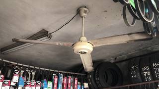 Kdk Industrial Ceiling Fan At An Auto Part Store 2019 Remake