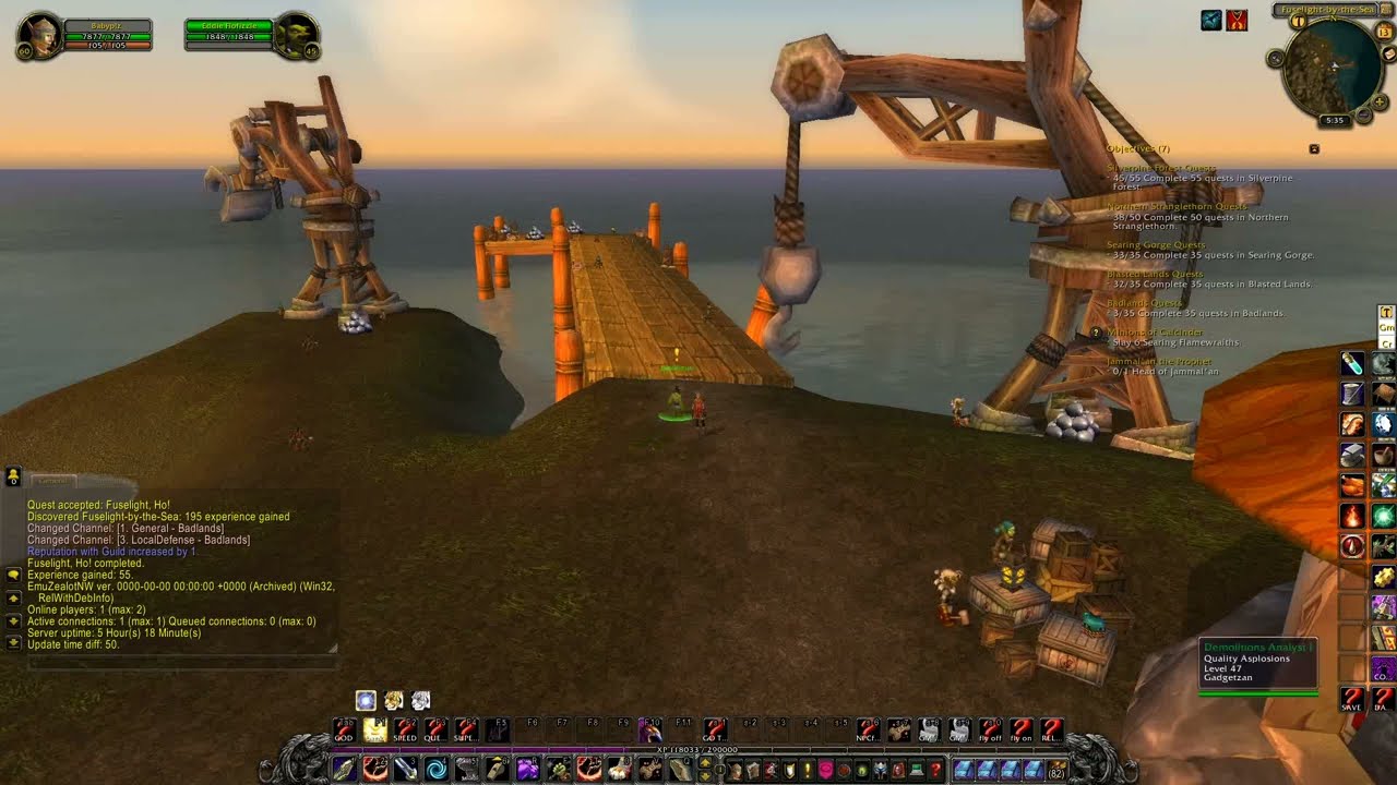 WOW Cata Quest 'To Fuselight Proper  - 27763' Horde on a PS