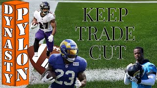 KEEP TRADE CUT #Dynasty #fantasyfootball #Runningbacks