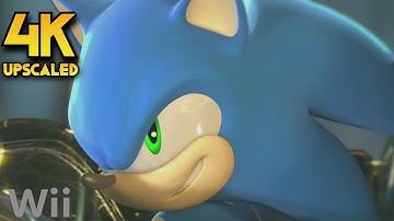 Sonic Unleashed (Wii) Opening Cinematic Cutscene (4K)