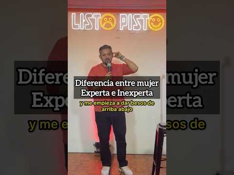 Diferencia de mujer experta e inexperta.