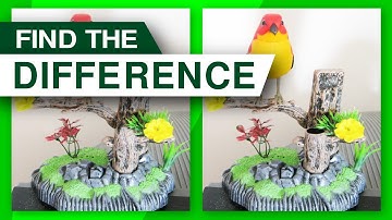 Spot 3 DIFFERENCES. Find The Difference Puzzles. (Video #1)