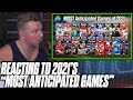 Pat McAfee Reacts To NFL's 2021 "Most Anticipated Games"