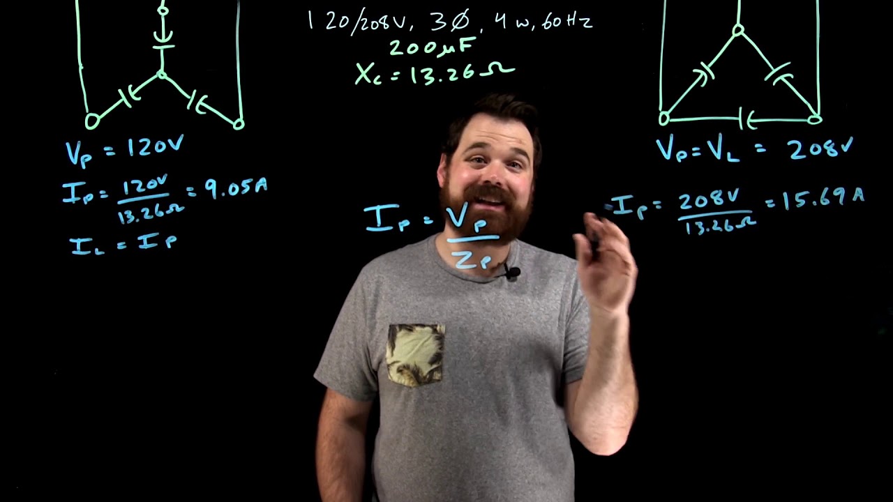 Wye vs. Delta Capacitor Bank YouTube
