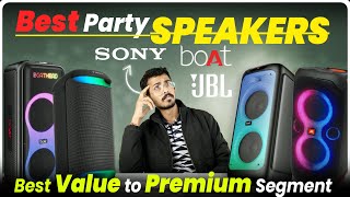 Dont Buy Before This Best Party Speakers Buying Guide 2026 Top Party Speakers India