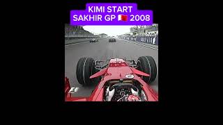 Kimi Start Onboard Sakhir Gp 2008