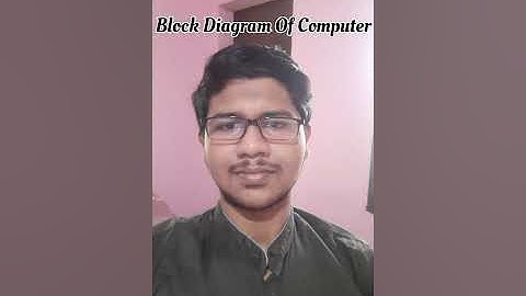 Block diagram of a computer || Notes on C programming language