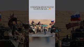 Most INTENSE Military Border Encounters ⚔️🔥 #shorts #military #army #history