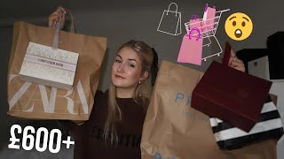 £600+ HUGE SHOPPING HAUL (pay day buys!!) - BUYING ALL THE FAVES..SEPHORA, PULL&BEAR, DIOR, ZARA etc