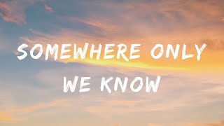 Keane - Somewhere Only We Know (Lyrics) - David Guetta, Anne-Marie & Coi Leray, Jon Pardi, Jung Kook