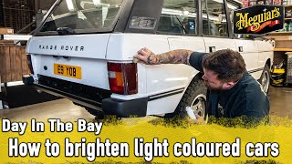 How the MIRROR BRIGHT range can BRIGHTEN paint | Players Shows Classic Range Rover | Day In The Bay