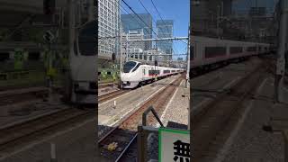 E657系 特急ときわ57号 JR東京駅Limited Express Train at JR Tokyo Station