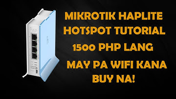 Mikrotik Haplite Hotspot Tutorial