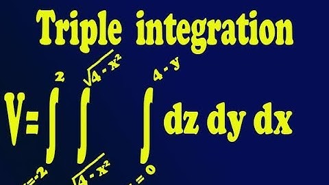 Find the volume of the bounded by the cylinder x^2+y^2=4 & the planes y+z=4, z=0