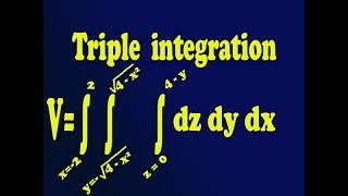 Find The Volume Of The Bounded By The Cylinder X 2 Y 2 4 The Planes Y Z 4 Z 0 Youtube
