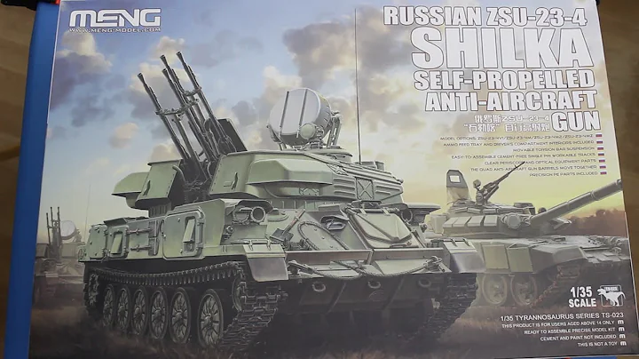 Meng ZSU-23-4 'Shilka' Anti-Aircraft Gun Kit In-Box Review