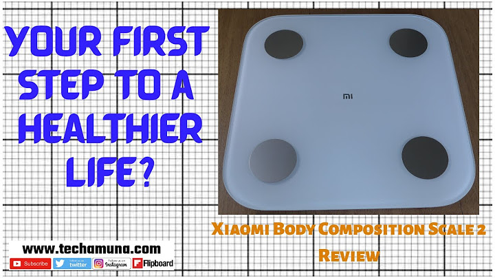 Xiaomi body fat scale 2 review năm 2024