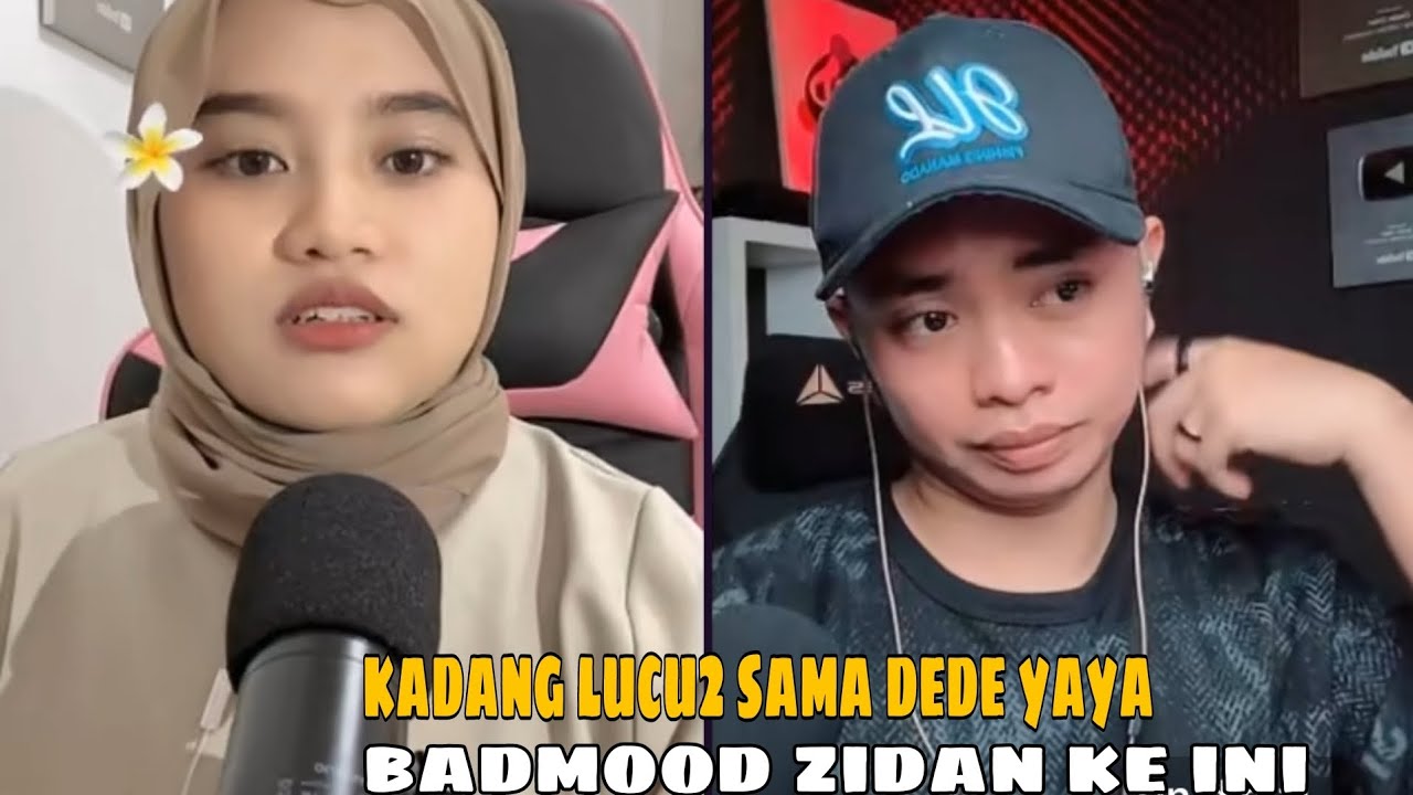 ZIDAN BADMOOD LAGI NGAMBEK PAS DIHIBUR DEDE YAYA BIAR HAPPY‼️